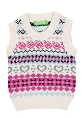 Image showing Children's knitted vest