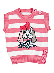 Image showing children's sweater with a pattern