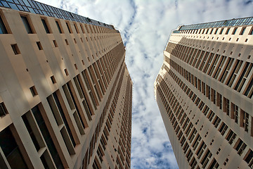 Image showing two skyscrapers