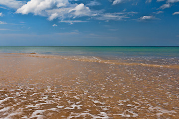 Image showing A tropical beach