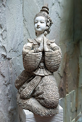 Image showing Asian statue