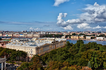 Image showing Urban landscape, the city of St. Petersburg