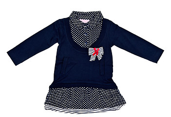 Image showing Children dress in polka dot vest