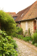 Image showing old house in medieval village