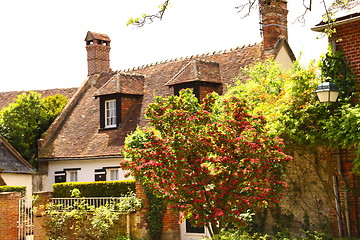 Image showing old house in medieval village