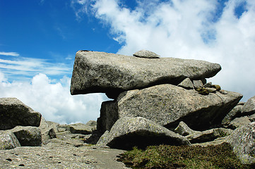 Image showing Huge rocks