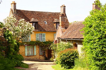 Image showing old house in medieval village