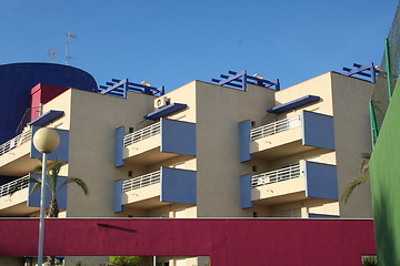 Image showing Modern spanish architecture