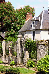 Image showing old house in medieval village