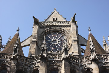 Image showing Old church of Gisors. France