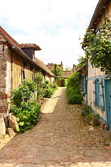 Image showing old house in medieval village