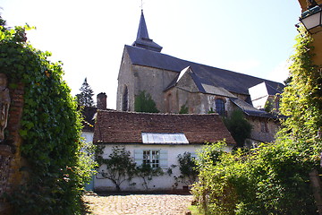 Image showing old house in medieval village