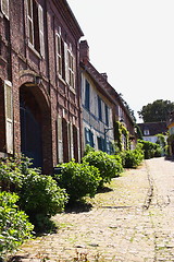 Image showing old house in medieval village