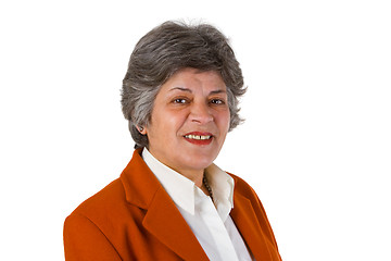 Image showing Female senior businesswoman