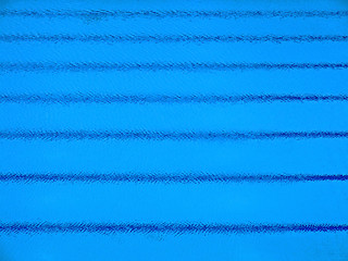 Image showing Swimming pool parallel stripes