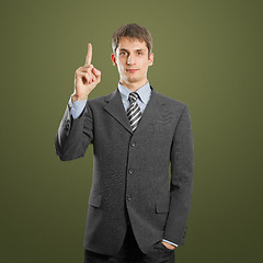 Image showing businessman in suit