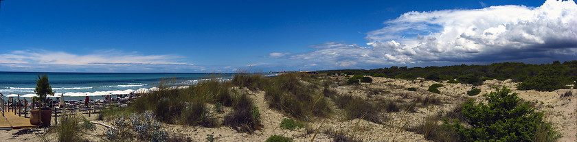 Image showing Panoramic view of Sardinia