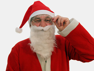 Image showing Santa Looking