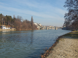 Image showing River Po, Turin, Italy
