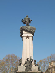 Image showing Vittorio Emanuele II statue