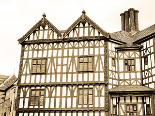 Image showing Tudor building