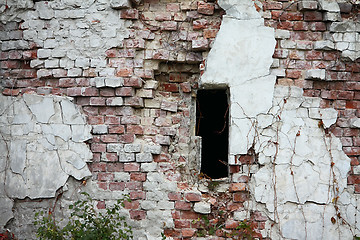 Image showing Broken wall