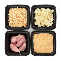 Image showing Garlic Ingredients