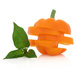 Image showing Orange Capsicum