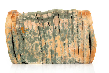 Image showing Mouldy Sliced Bread