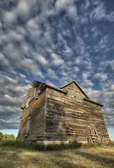 Image showing Abandoned Farmhouse Saskatchewan Canada