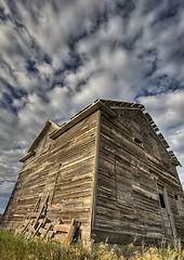 Image showing Abandoned Farmhouse Saskatchewan Canada