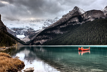 Image showing Lake Louise Glacier 