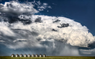 Image showing Prairie Storm Clouds