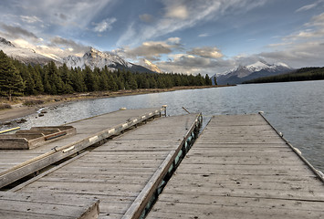 Image showing Maligne Lake Jasper Alberta