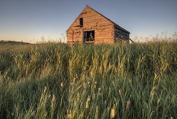 Image showing Abandoned Farmhouse Saskatchewan Canada