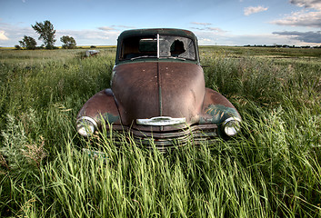 Image showing Vintage Farm Trucks