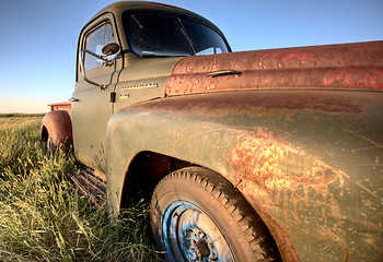 Image showing Vintage Farm Trucks