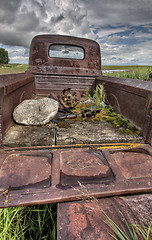 Image showing Vintage Farm Trucks