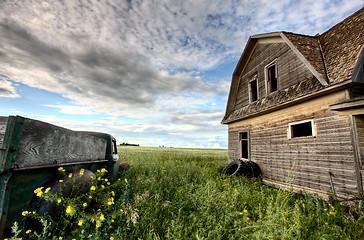 Image showing Vintage Farm Trucks