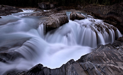 Image showing Nattural Bridge Yoho National Park