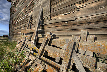 Image showing Abandoned Farmhouse Saskatchewan Canada