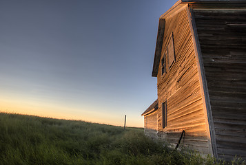 Image showing Abandoned Farmhouse Saskatchewan Canada