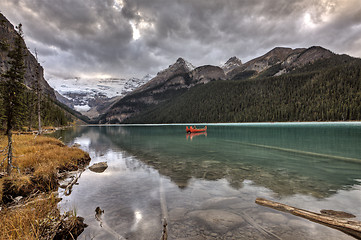 Image showing Lake Louise Glacier 