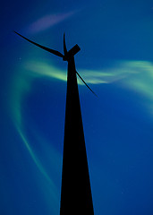 Image showing Wind farm south of Gull Lake Saskatchewan