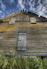 Image showing Abandoned Farmhouse Saskatchewan Canada