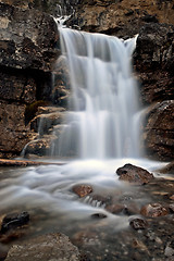 Image showing Tangle Waterfall Alberta Canada
