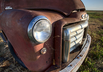 Image showing Vintage Farm Trucks