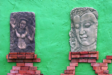 Image showing Thai-style statues