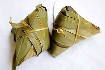 Image showing Glutinous rice dumplings