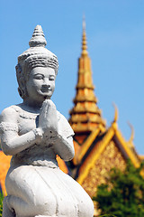 Image showing Golden Temple,Cambodia